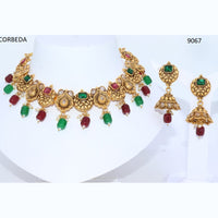 Corbeda Fashion Gold Plated Pota Necklace Set