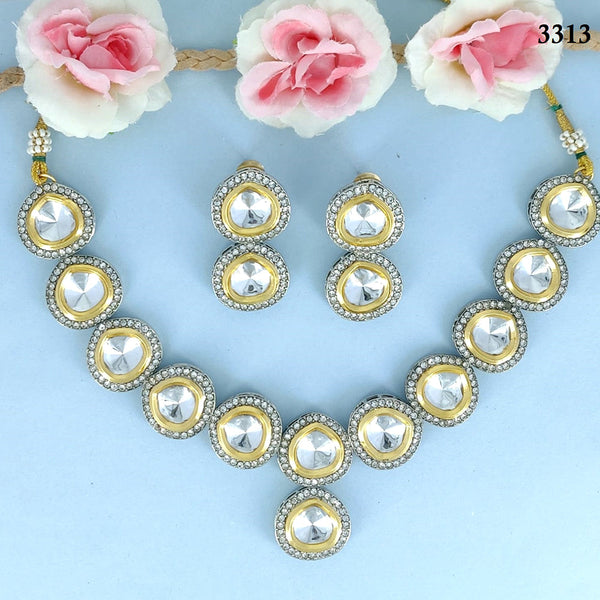 Corbeda Fashion Gold Plated Crystal Necklace Set