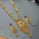 Matchit Pota Stone Gold Plated Necklace Set - JW-10231066PGR