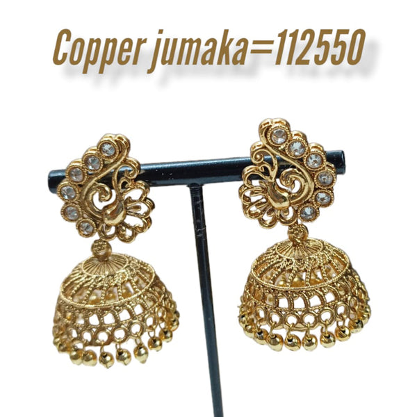 Padmawati Bangles Kundan Stone Jhumkis  Earrings