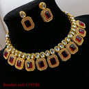 Padmawati Bangles Kundan Stone Choker Necklace Set