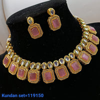 Padmawati Bangles Kundan Stone Choker Necklace Set