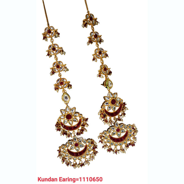 Kundan Ear Chain (9-22) – JEWELSTYLE