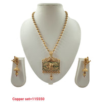 Padmawati Bangles Copper Necklace Set