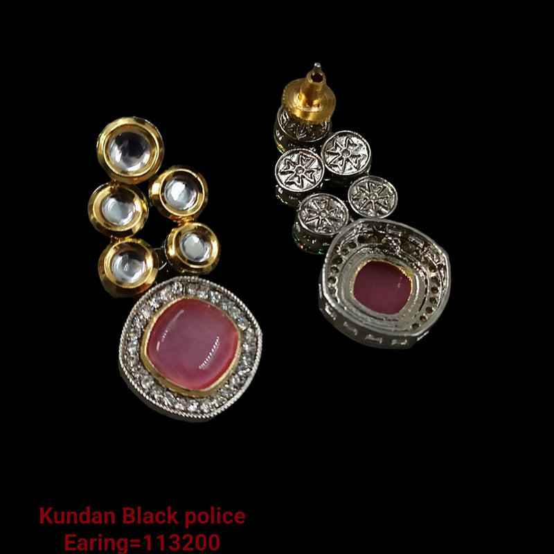 Padmawati Bangles Kundan And Austrian Stone Earrings