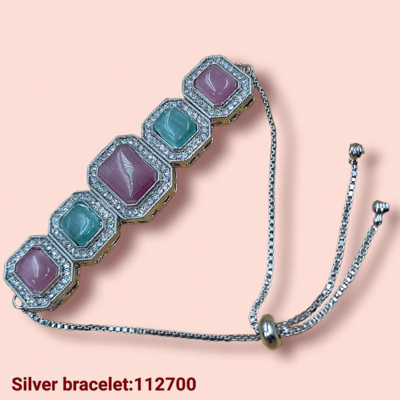 Padmawati Bangles Silver Plated Bracelet