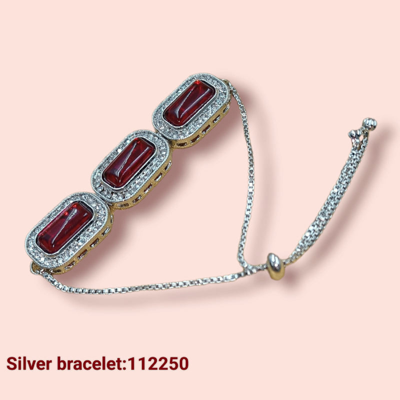 Padmawati Bangles Silver Plated Bracelet