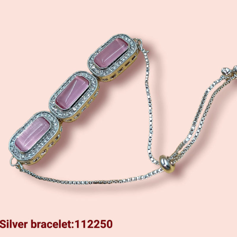 Padmawati Bangles Silver Plated Bracelet