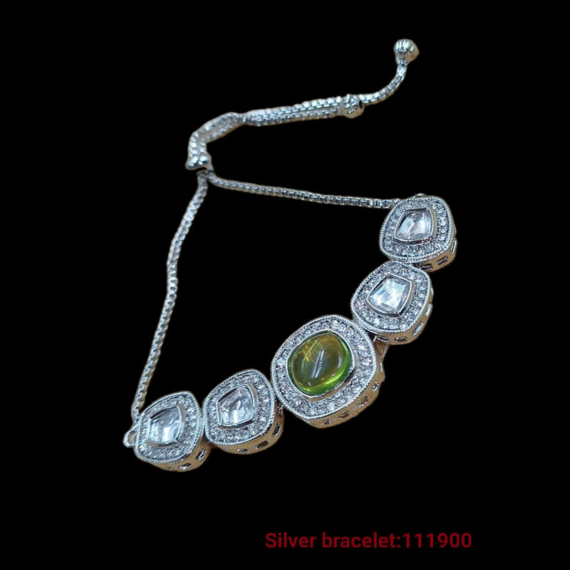 Padmawati Bangles Silver Plated Bracelet