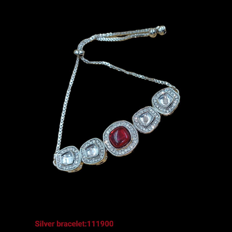 Padmawati Bangles Silver Plated Bracelet