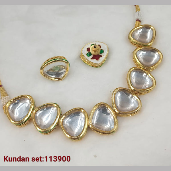 Padmawati Bangles Gold Plated Kundan Necklace Set