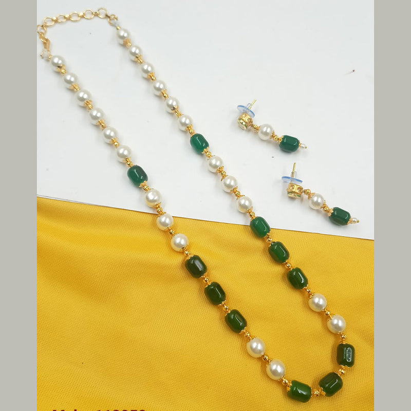 Padmawati Bangles Pearl And Beads Necklace Set