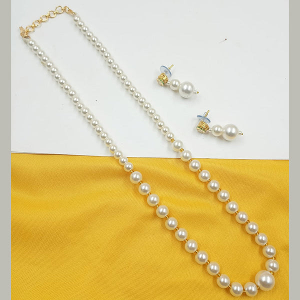 Padmawati Bangles Gold Plated Pearl Necklace Set