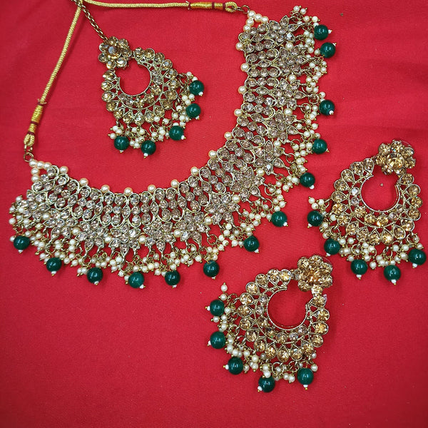Padmawati Bangles Austrian Stone Necklace Set