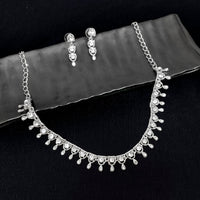 Midas Touch Silver Plated Necklace Set