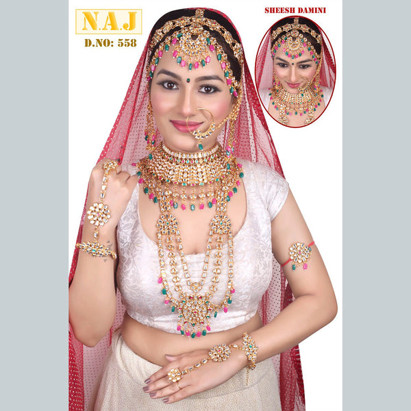 Buy Dulhan Bridal wedding jewellery online at lowest wholesale price