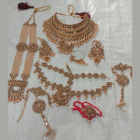 Neetu Art Gold Plated Bridal Jewellery Set