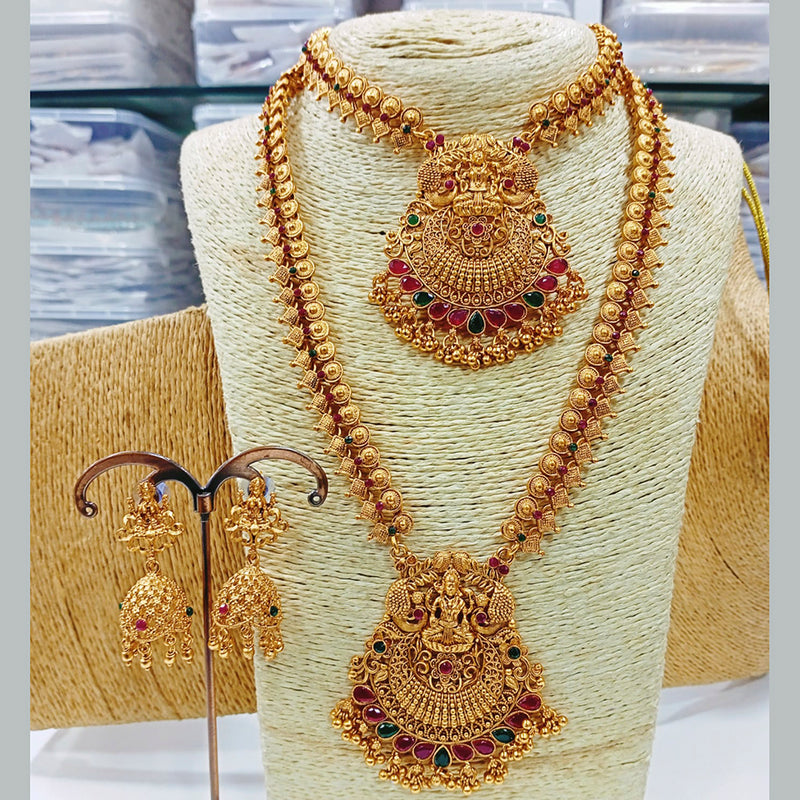 CUTE DOUBLE DISC LAYERED NECKLACE SET | Ora Gift