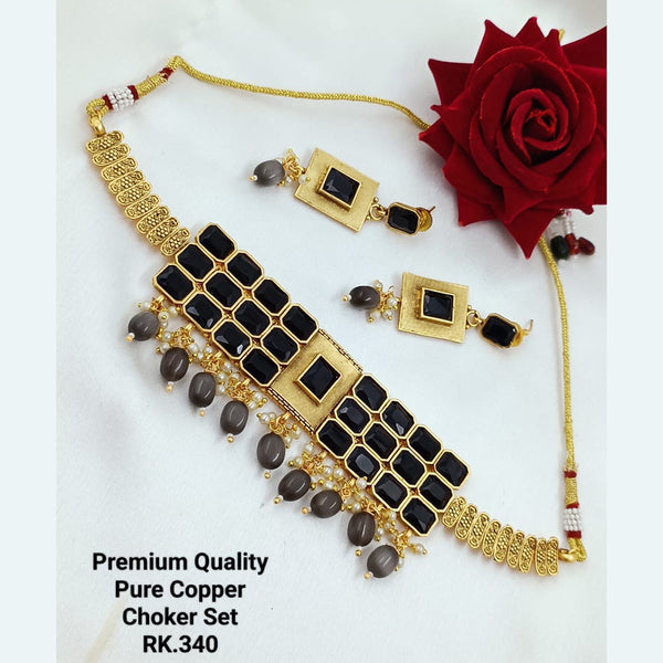 Manisha Jewellery Crystal Stone Choker Necklace Set