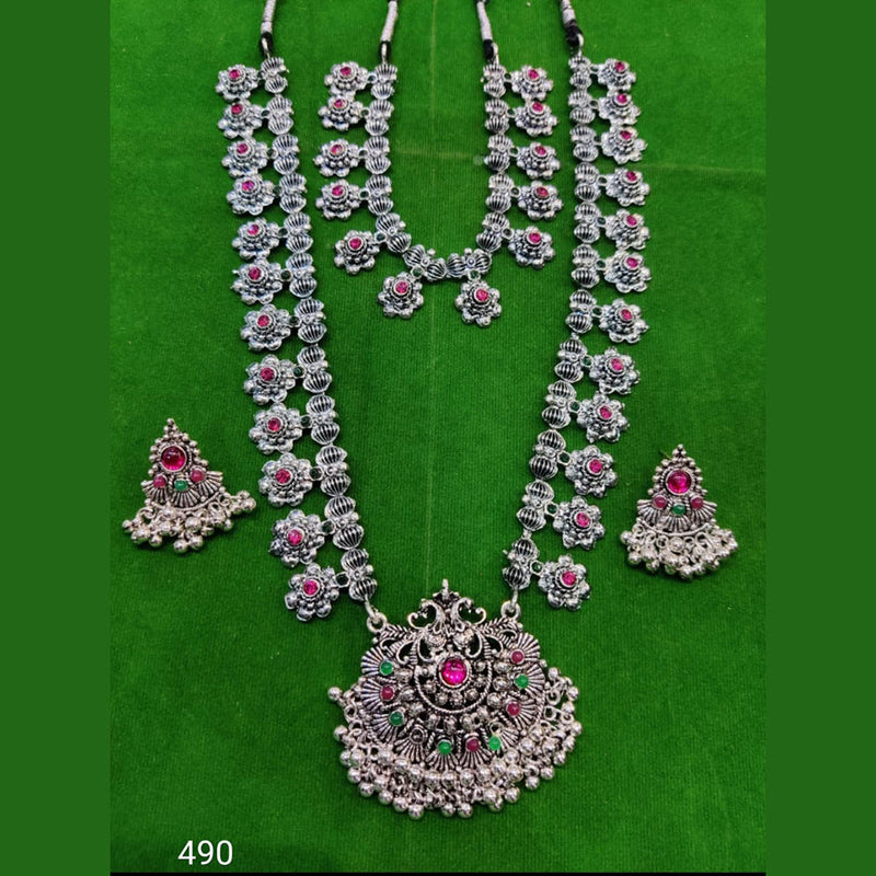 Manisha Jewellery Oxidised Necklace Set