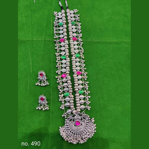 Manisha Jewellery Oxidised Necklace Set