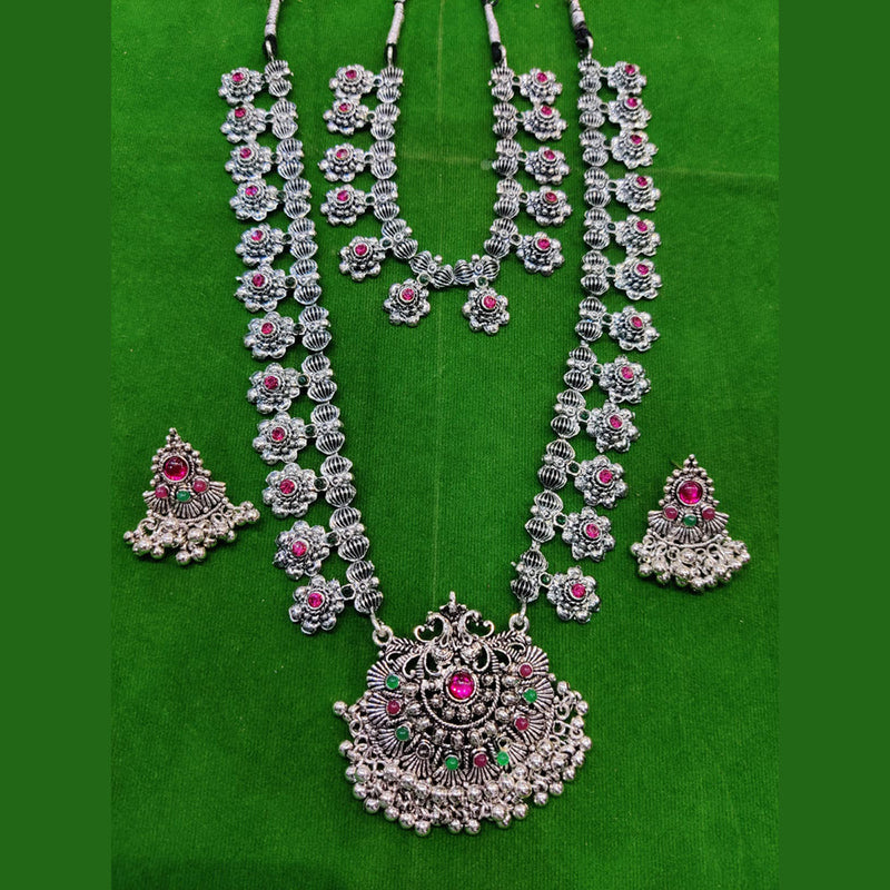 Manisha Jewellery Oxidised Necklace Set