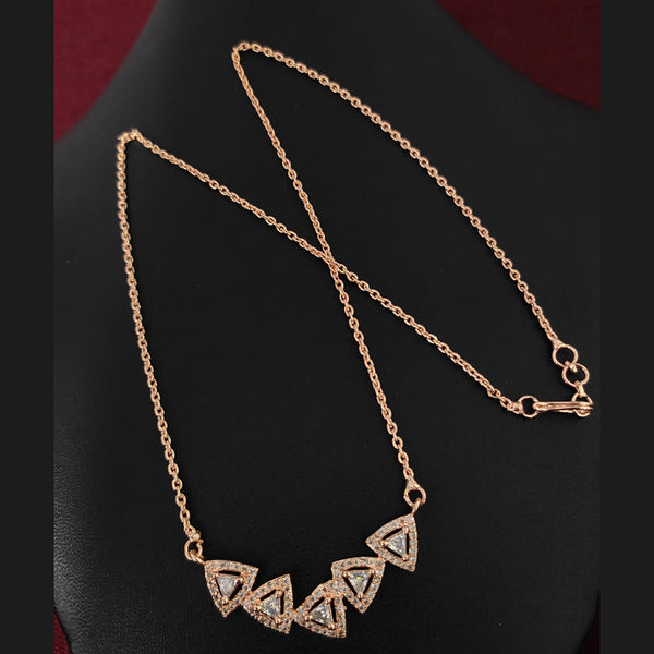 Manisha Jewellery American Diamond Chain Pendant