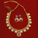 Manisha Jewellery Gold Plated Necklace Set