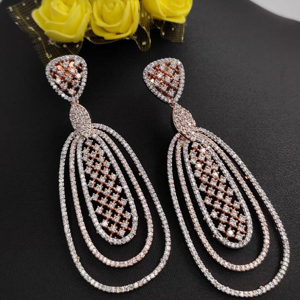 Manisha Jewellery American Diamond Earrings