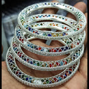 Manisha Jewellery Multi Color Bangles Set