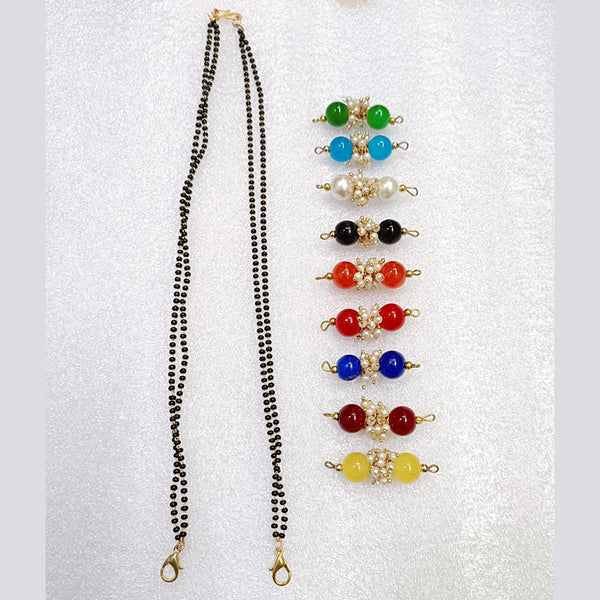 Manisha Jewellery Changeable Pendant Mangalsutra