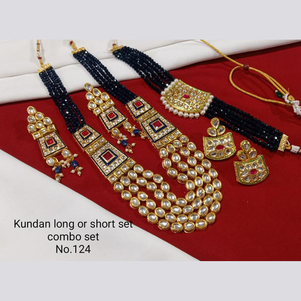 Manisha Jewellery Choker And Long Necklace Set