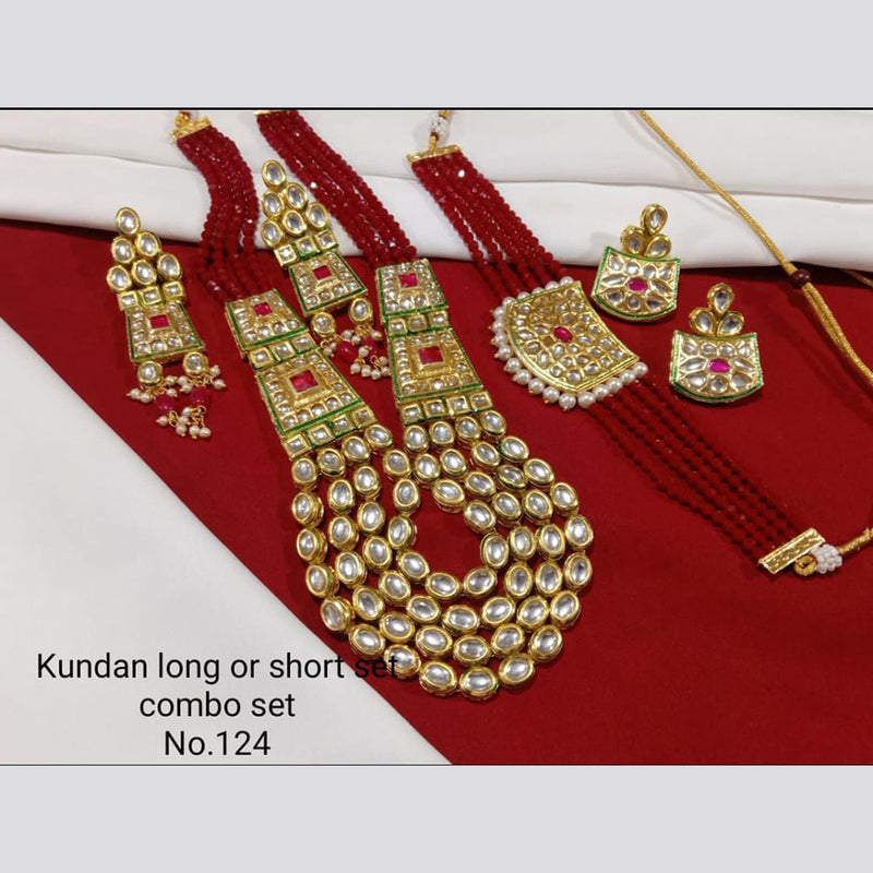 Manisha Jewellery Choker And Long Necklace Set