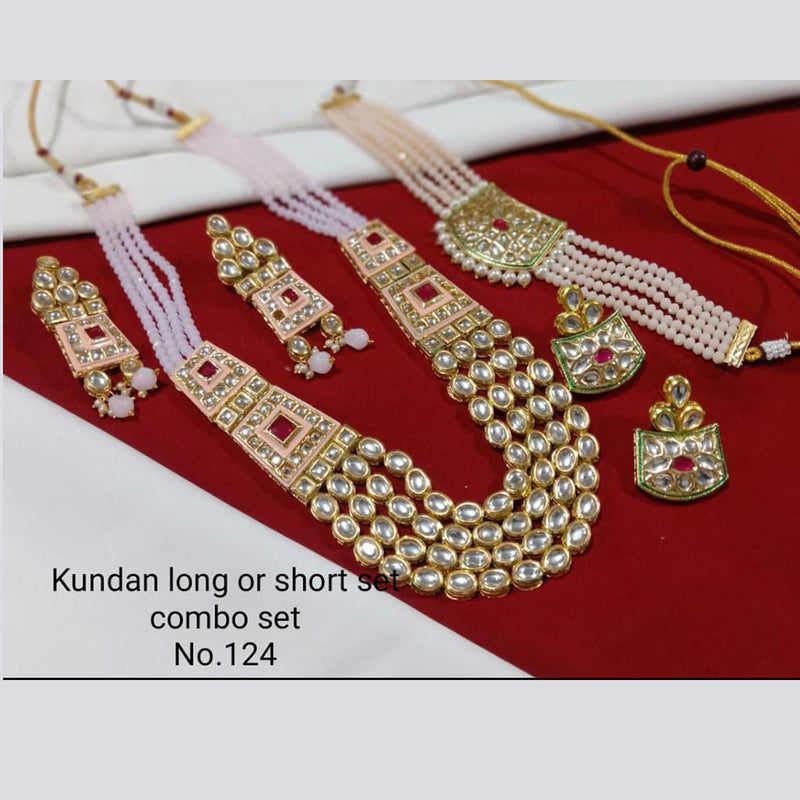 Manisha Jewellery Choker And Long Necklace Set