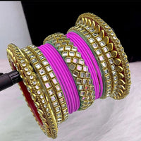 Manisha Jewellery Gold Plated Bangles Set