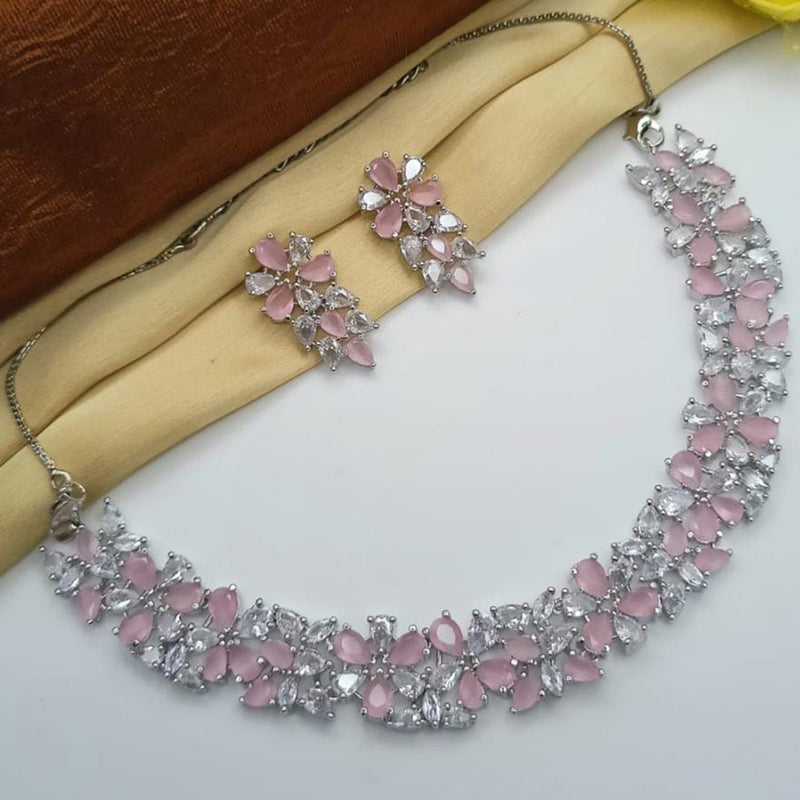 Buy Pink Necklaces & Pendants for Women by Designs & You Online | Ajio.com