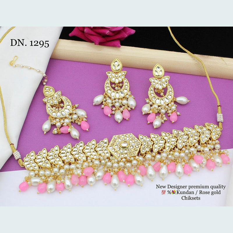 Kundan Choker Necklace Set