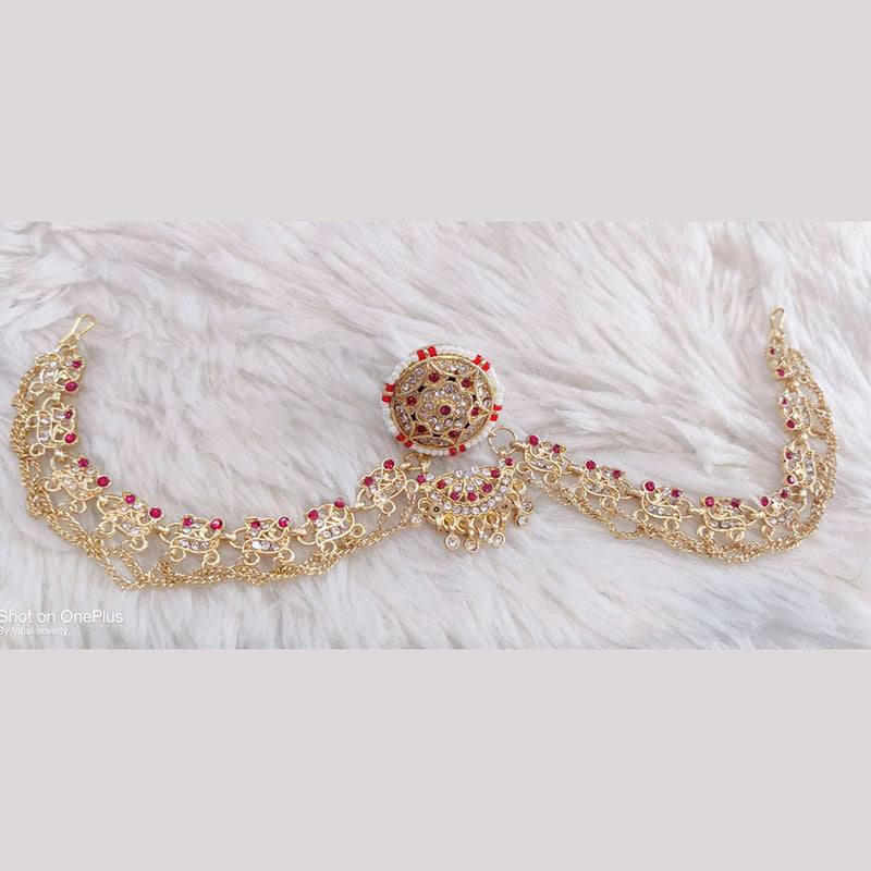 Manisha Jewellery Kundan Stone Maangtikka