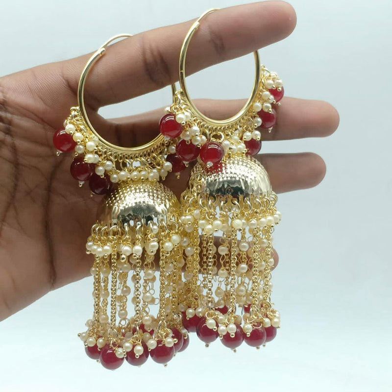 Manisha Jewellery Pearl Dangler Jhumka Earrings