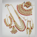 Manisha Jewellery Gold Plated Kundan Stone Bridal Set