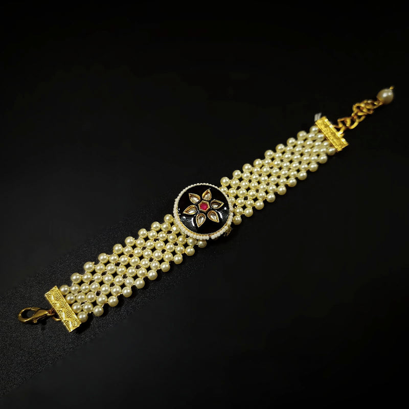 Manisha Jewellery Kundan Stone Stylish Bracelet