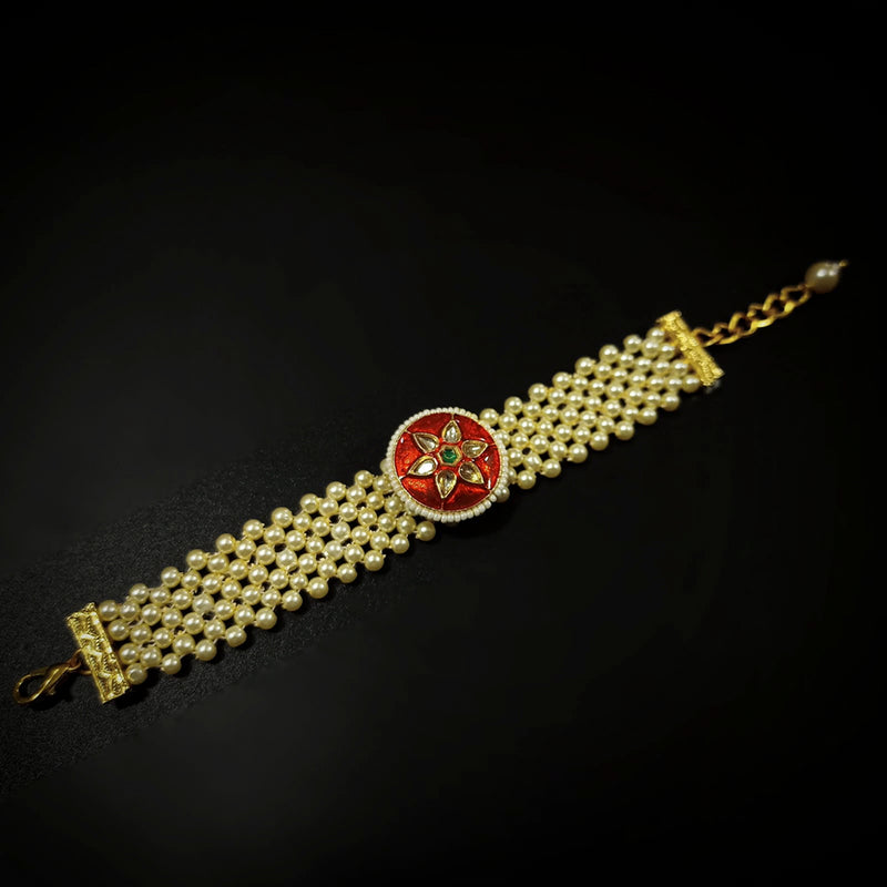 Manisha Jewellery Kundan Stone Stylish Bracelet