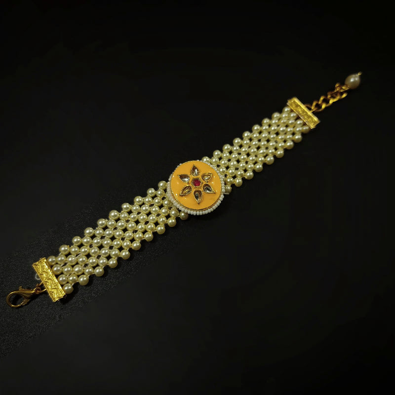 Manisha Jewellery Kundan Stone Stylish Bracelet