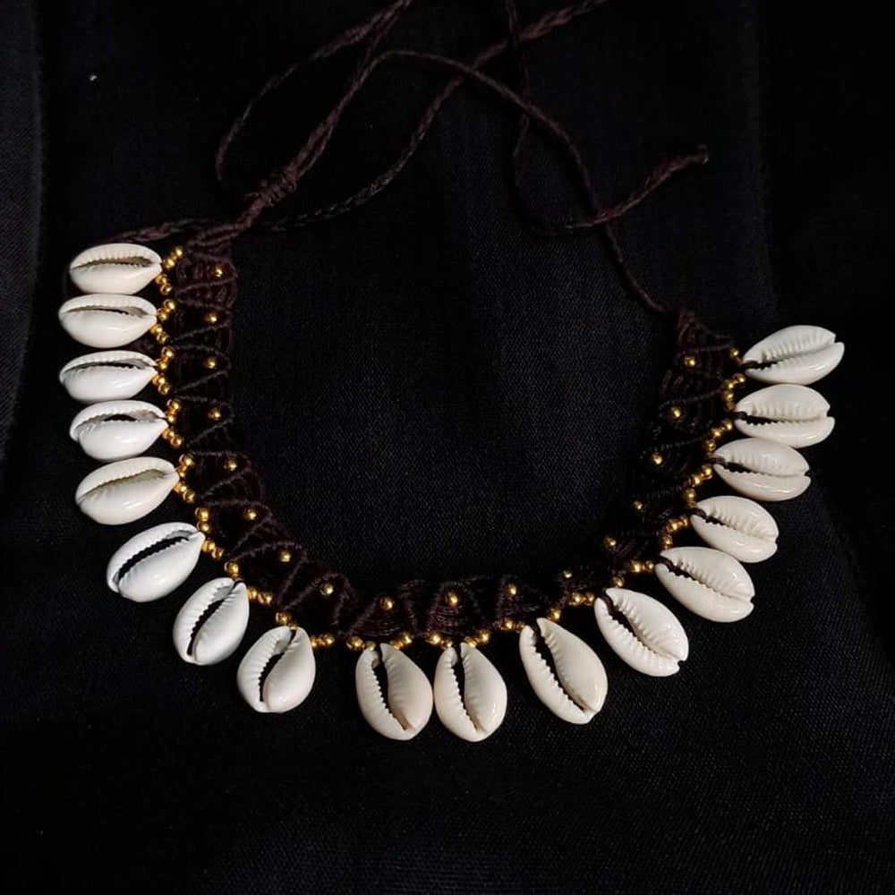 Handmade Necklace Shell Necklace Free Shipping Manisha Jewellery