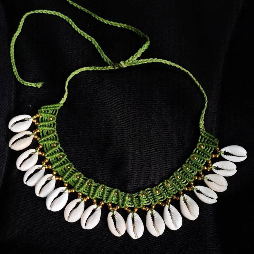 Manisha Jewellery HandMade Shell Necklace Set