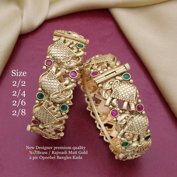 Manisha Gold Plated Copper Openable Kada