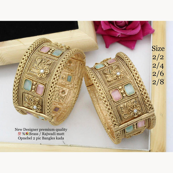 Manisha Gold Plated Copper Openable Kada