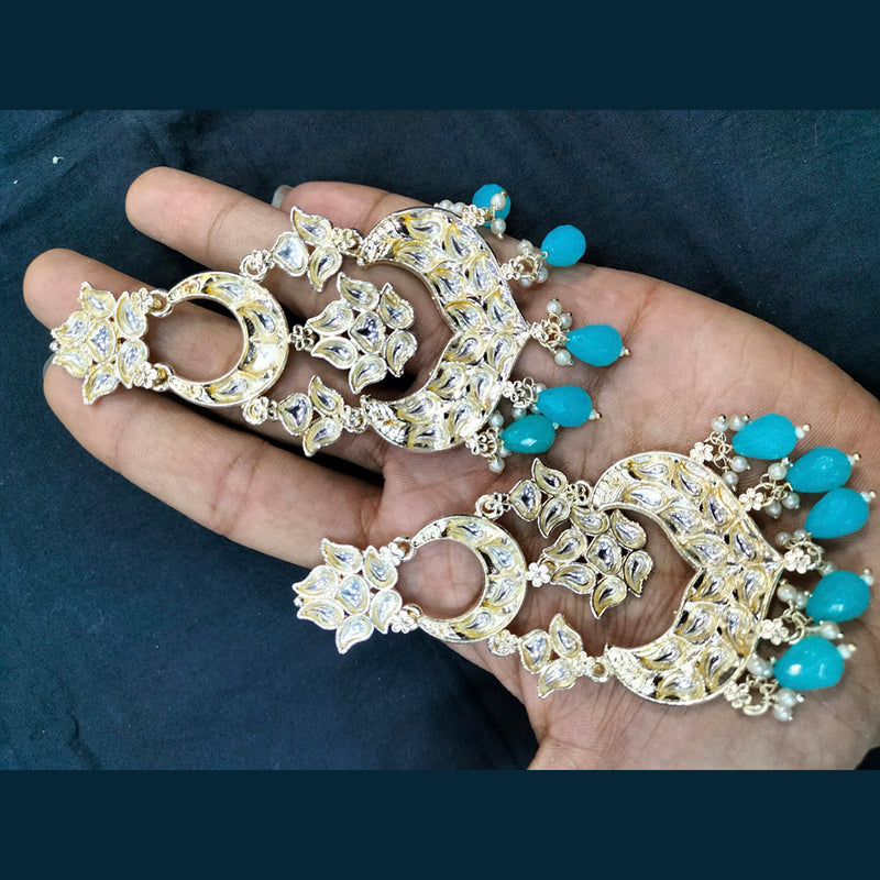 Manisha Jewellery Kundan Stone Dangler Earrings