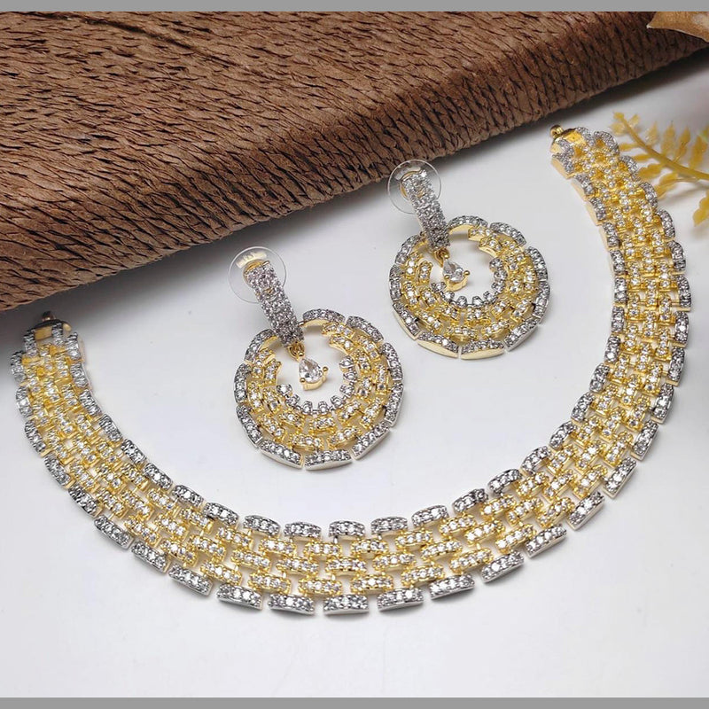 Manisha Jewellery AD Stone Necklace Set