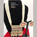 Manisha Jewellery Kundan Stone Gold Plated  Necklace Set